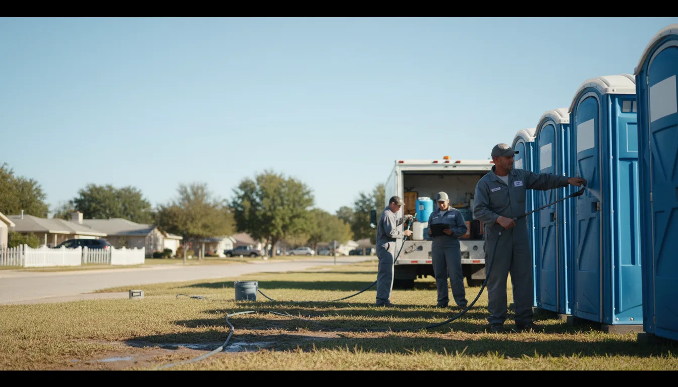 Long-Term Portable Toilet Rental in Horn Lake, MS near me